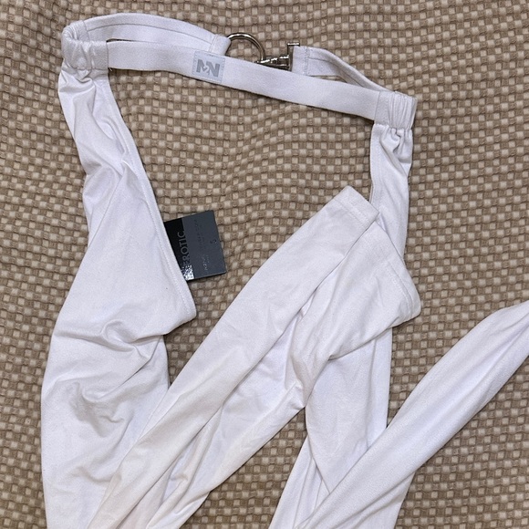 N2N RARE White Suede-like Chaps with buckle. - Picture 6 of 6